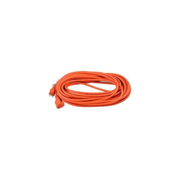 Global Equipment SJTW Extension Cord, 16 AWG, Outdoor, 16/3, 50 ft - FL-101-16AWG-50FT