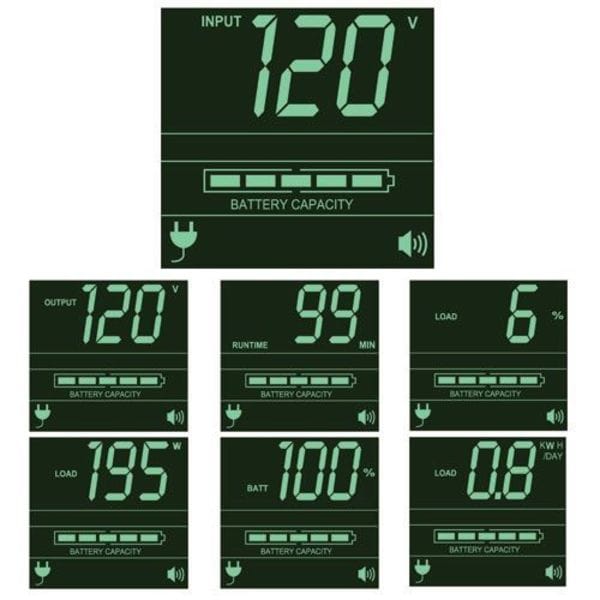 Tripp Lite Smart UPS, 3kVA, Line Interactive, Out: 100/110/120/125V AC In: 120V AC - SMART3000RM2U