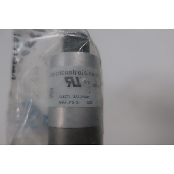 Controles de Whitman INTERRUPTOR DE PRESIÓN WHITMAN CONTROLS P117G-10H-F12M DE 1/8 PULGADAS 40 PSI - P117G-10H-F12M