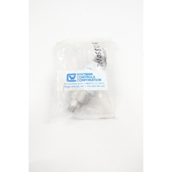 Controles de Whitman INTERRUPTOR DE PRESIÓN WHITMAN CONTROLS P117G-10H-F12M DE 1/8 PULGADAS 40 PSI - P117G-10H-F12M