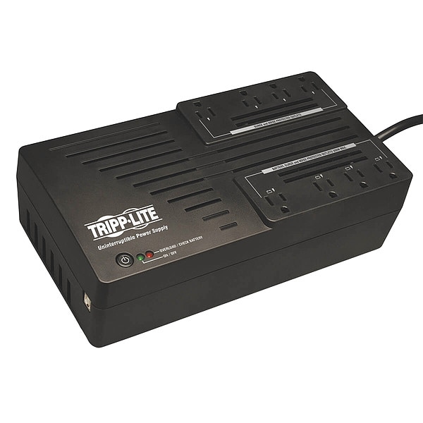 Tripp Lite UPS System, 700VA, Line Interactive, Out: 110/115/120V AC In: 120V AC - AVR700U