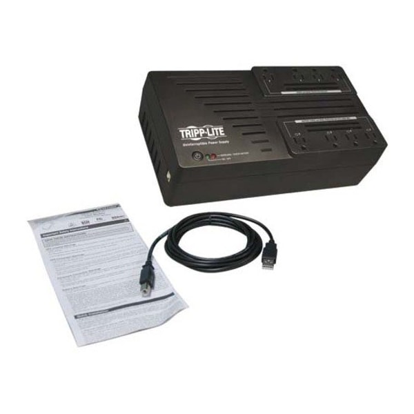 Tripp Lite UPS System, 700VA, Line Interactive, Out: 110/115/120V AC In: 120V AC - AVR700U