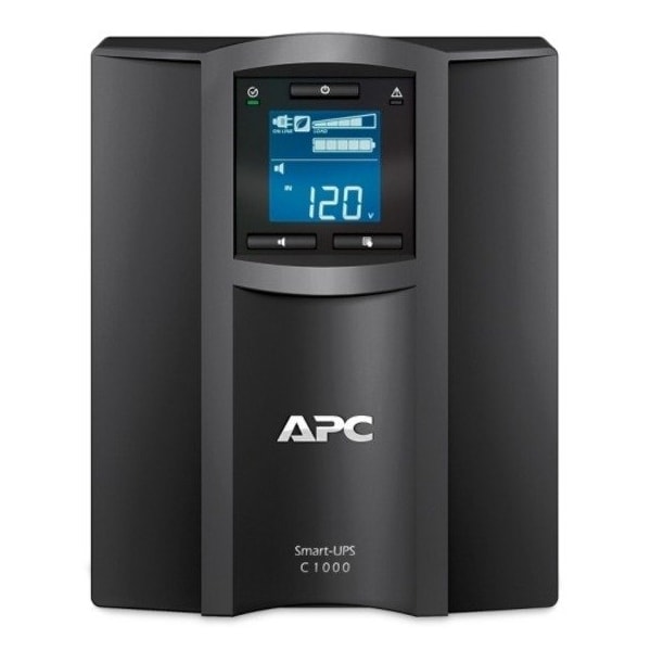 Apc Smart UPS, 1kVA, Line Interactive, Out: 120V AC In: 120V AC - SMC1000C