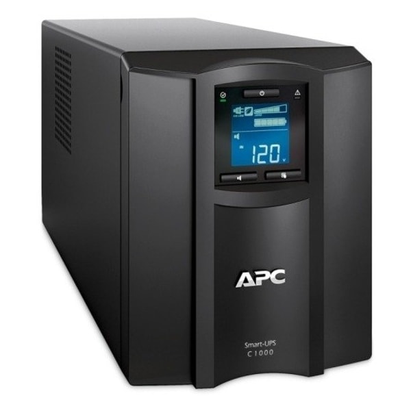 Apc Smart UPS, 1kVA, Line Interactive, Out: 120V AC In: 120V AC - SMC1000C