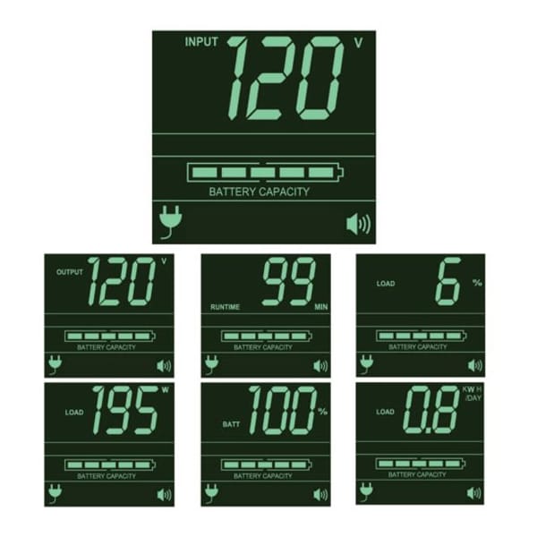 Tripp Lite UPS System, 1.5kVA, Line Interactive, Out: 120V AC In: 120V AC - SMART1500RMXL2UA