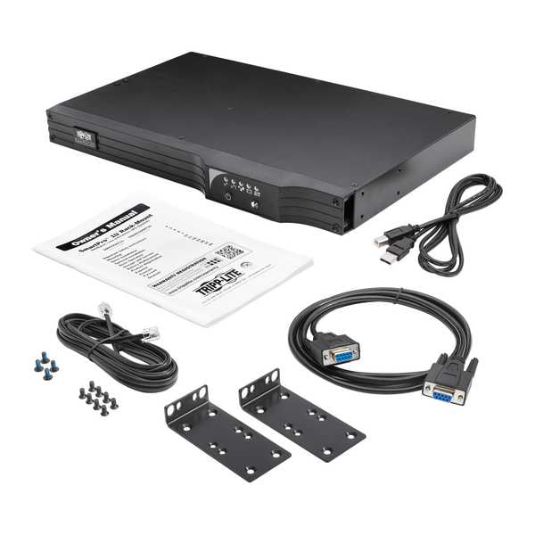 Tripp Lite Smart UPS, 500VA, Line Interactive, Out: 120V AC In: 120V AC - SMART500RT1U