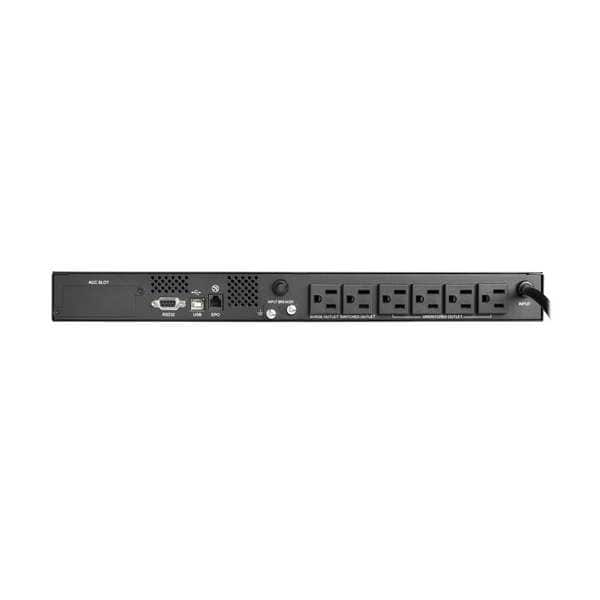 Tripp Lite Smart UPS, 500VA, Line Interactive, Out: 120V AC In: 120V AC - SMART500RT1U