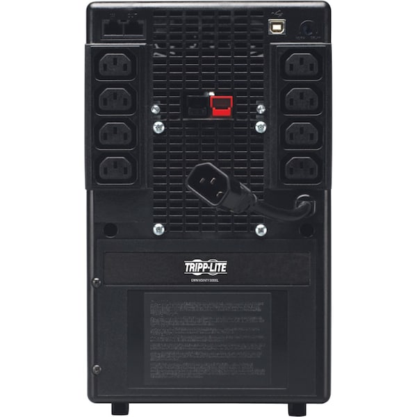 Tripp Lite UPS System, 1.5kVA, Line Interactive, Out: 220/230/240V AC In: 230V AC - OMNIVSINT1500XL