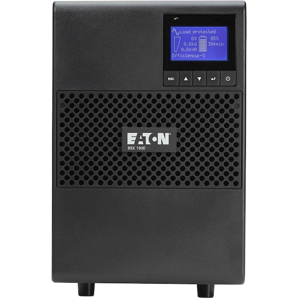 Eaton UPS System, 1500VA, Online/Double Conversion, Out: 120V AC In: 120V - 9SX1500