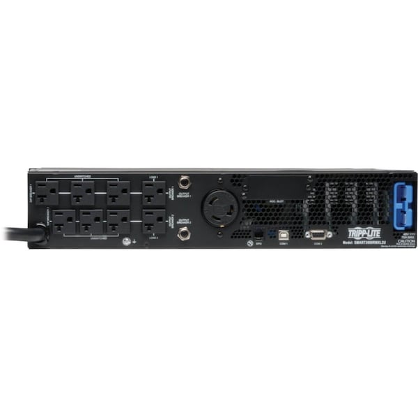 Tripp Lite UPS System, 3kVA, Line Interactive, Out: 100/110/120/125V AC In: 120V AC - SMART3000RMXL2U