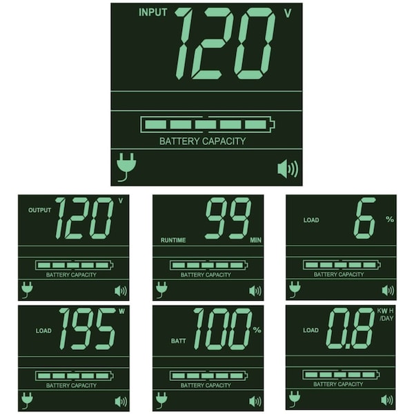 Tripp Lite UPS System, 3kVA, Line Interactive, Out: 100/110/120/125V AC In: 120V AC - SMART3000RMXL2U