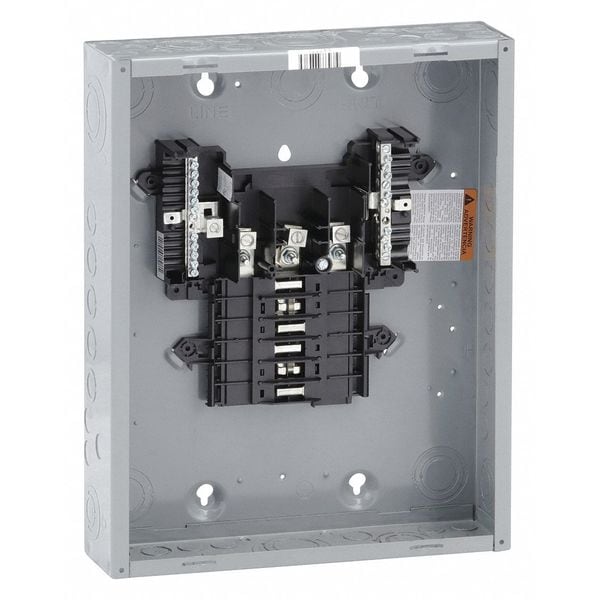 Square D Load Center, 12 Spaces, 125A, 120/240V AC - QO312L125G