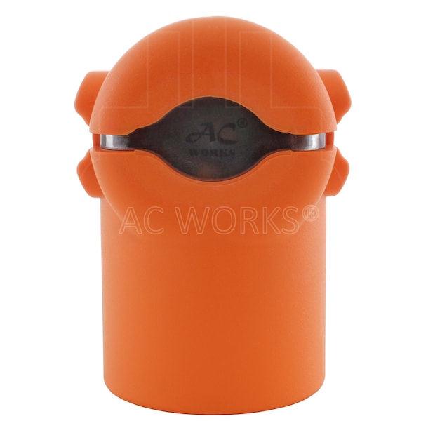 Ac Works 14-50P 50A 125/250V Range/RV/ Generator Plug to L6-20R 20A 250V Connector - AD1450L620