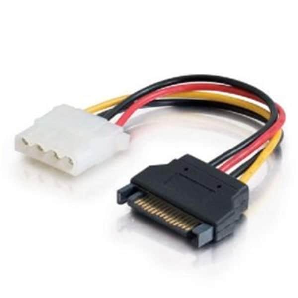 Fasttrack 6In 15-Pin Serial Ata Male To Lp4 Female Power Cable - FA131608