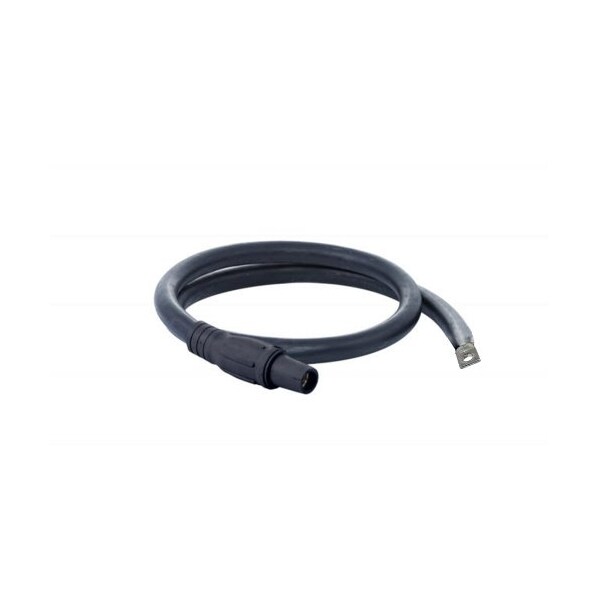 Power Assemblies Type W Pigtail 400A 4/0 AWG Series 16 Female Camlock to Lug 6 ft, Black - 40TW16006FLE