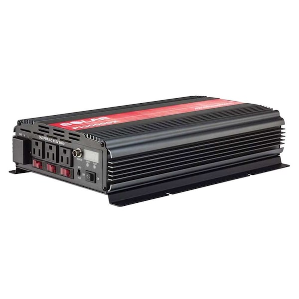 Clore Automotive 3000W PWR INVERTERTRIPLE OUTLET - SOPI30000X