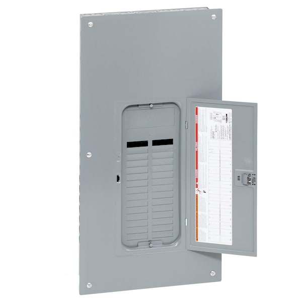 Square D Load Center, QO, 30 Spaces, 200A, 120/240V AC, Convertible Main Lug, 1 Phase - QO130L200PGC