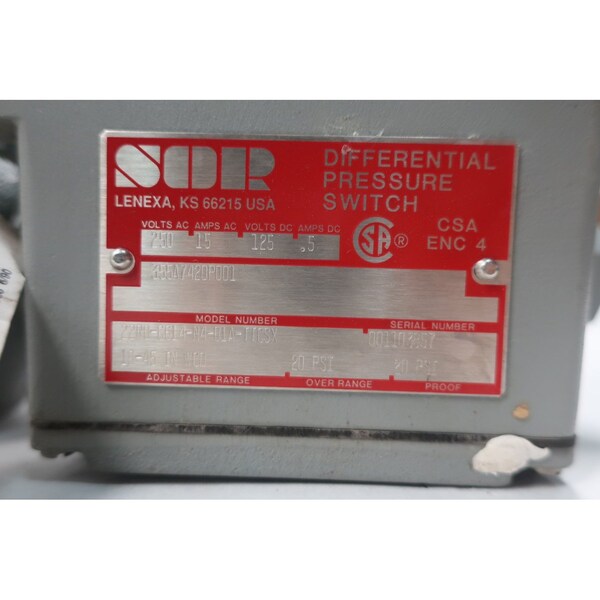 Interruptor de presión de compañía, 22RB-G614-N4-B1A-TTCSX - 22RB-G614-N4-B1A-TTCSX