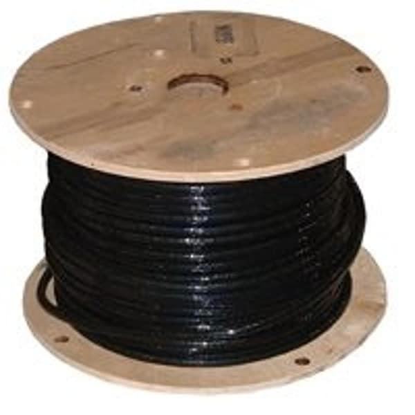 Southwire THHN, Building Wire, Copper, 10 AWG, 1C, Stranded, 500 ft - 1/0BK-STRX500