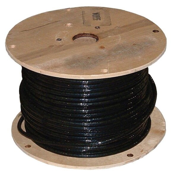 Southwire THHN, Building Wire, Copper, 30 AWG, 1C, Stranded, 500 ft - 3/0BK-STRX500