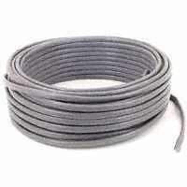Southwire Service Entrance Cable, 3 Conductor, Copper Conductor, PVC Insulation, Gray Sheath, 600 V - 6/6/6CX500
