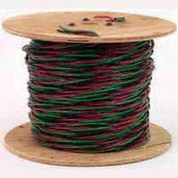 Southwire Pump Cable, 10 AWG Wire, 3 Conductor, Copper Conductor, PVC Insulation, 600 V, 30 A - 10/3X500 W/G
