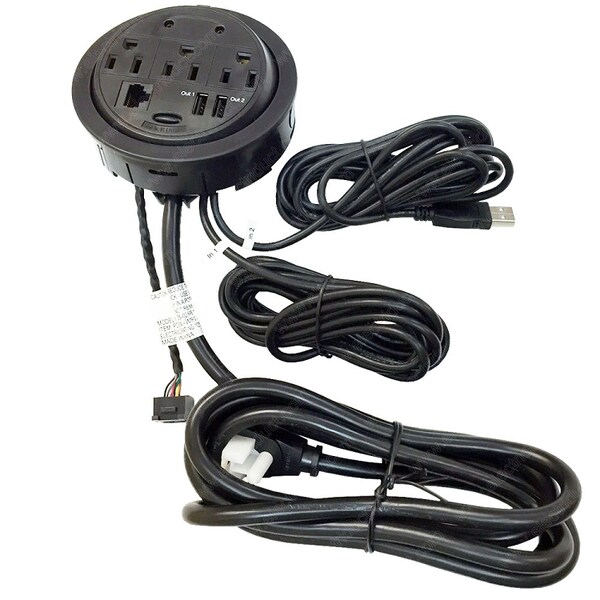 Electriduct Power Tap Grommet with Hidden Power Centers - PDC-SW-GMPT-ED