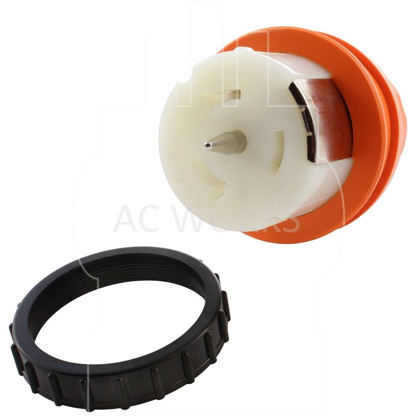 Ac Works Transfer Switch/Temp Power 14-50P 50A 4-Prong Plug to CS6364 50A Connector - ADTE1450