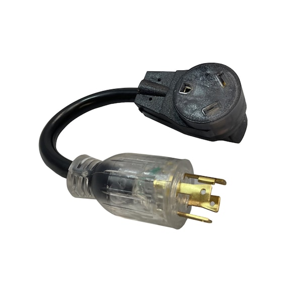 Reliance Controls Color Connect 10/3 SJTW 125 V 12 in. L Adapter Cord - AC30RV