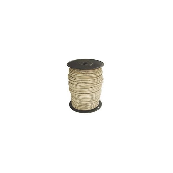 Southwire THHN, Building Wire, Copper, 8 AWG, White, Stranded, 500 ft - 8WHT-STRX500