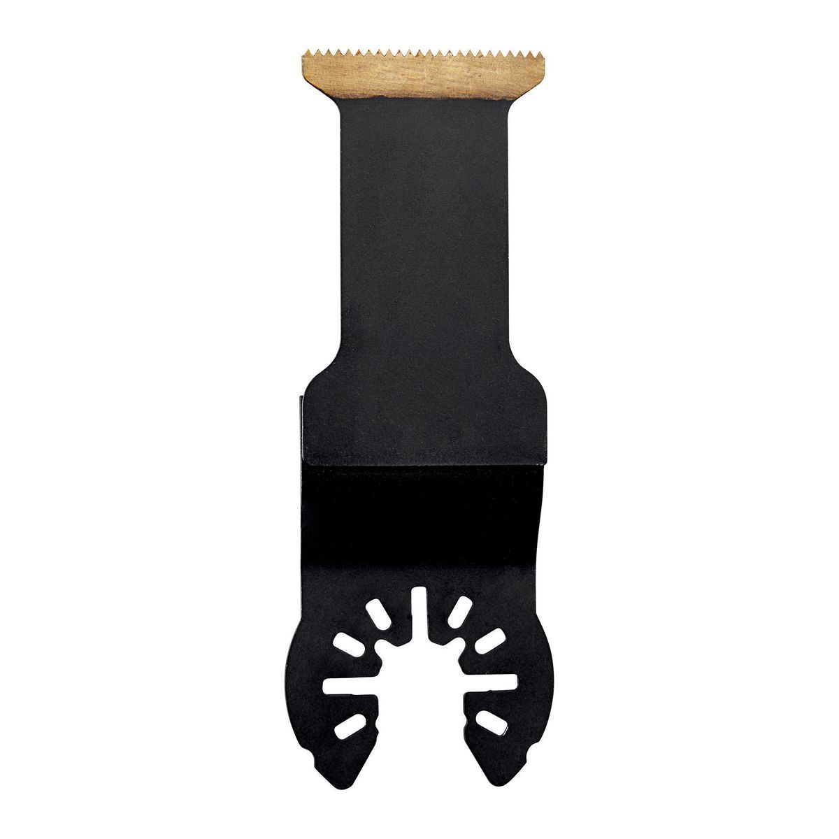 Cuchilla de corte en punta/plano de titanio con vástago reducido Bi-Metal de 1-3/16 pulgadas para multiherramientas oscilantes - 64963