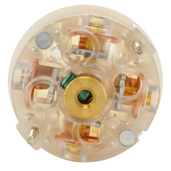 Ac Works NEMA L22-30R 30A 3-Phase Y 277/480V 5-Prong Locking Female Connector with UL, C-UL Approval - ASL2230R