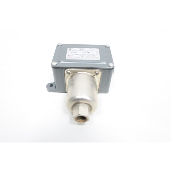 Interruptor de presión Ue United Electric 0-18PSI 125/250V-AC - J6 142