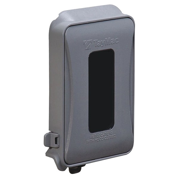 Taymac Weatherproof Cover, Single Gang Box Type, 1 Gang, Polycarbonate, Expandable;In-Use Cover - ML450G