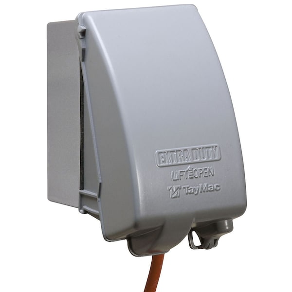 Taymac Weatherproof Cover, 1 Gang, Die-Cast Aluminum - MX4280S