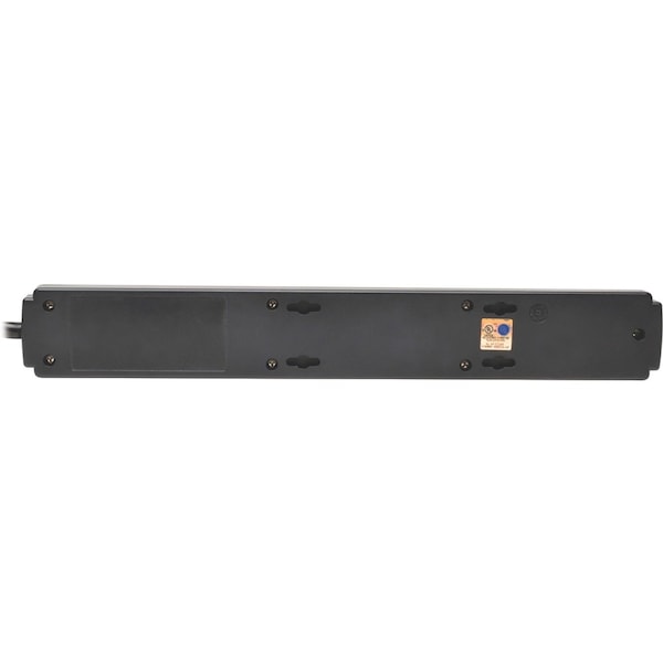 Tripp Lite Surge, 6 Outlet, 6ft cord, 990J, 2xUSB, TAA - TLP606USBBTAA