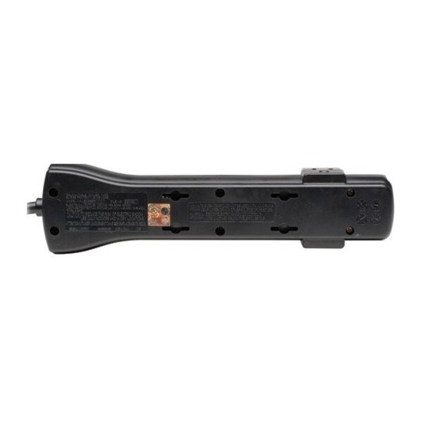 Tripp Lite Surge Protector, 7 Outlet, 2160 Joules, 7' Cord, Black - TRPSUPER7B
