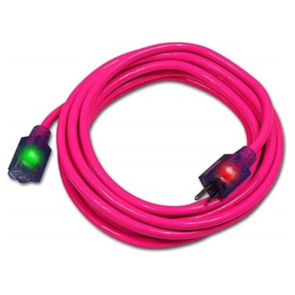 Century Wire & Cable SJTW; Cold Weather Extension Cord, 14 AWG, Outdoor, 14/3, PVC, 15 ft - 250584