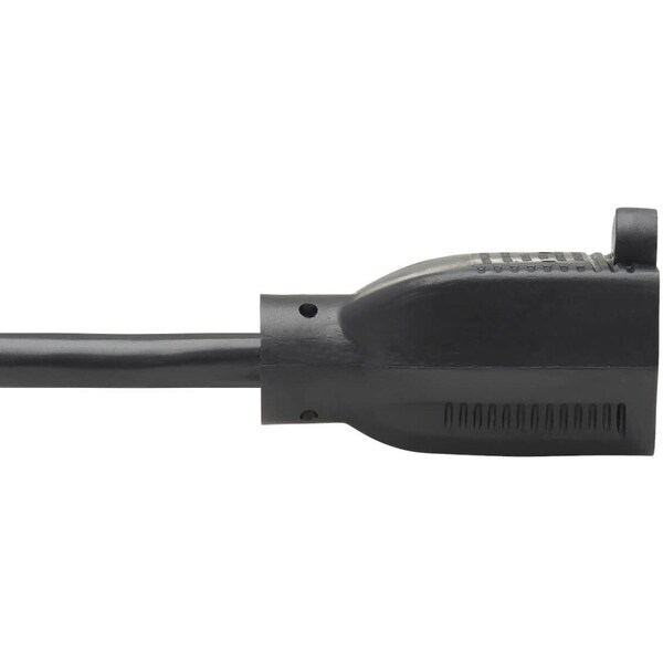 Tripp Lite SJT Extension Cord, 5-15R, Black, 5-15P, 3 ft - P024-003-15D