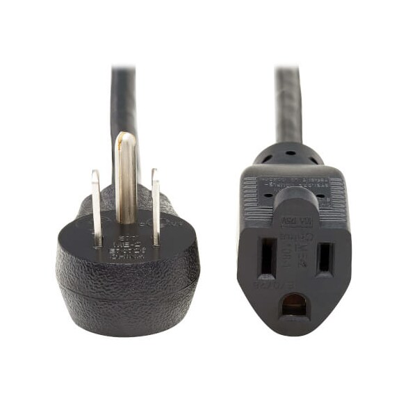 Tripp Lite SJT Extension Cord, 5-15R, Black, 5-15P, 15 ft - P022-015-15D