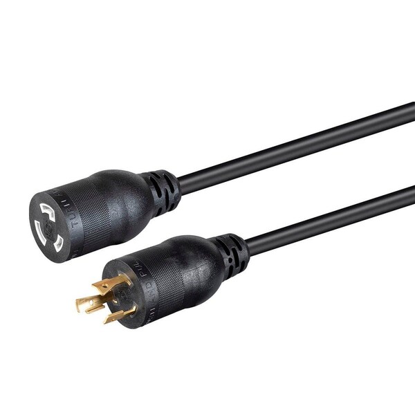 Monoprice Heavy Duty Extension Cord - Locking NEMA L5-20P to NEMA L5-20R_ 12AWG_ - 35065