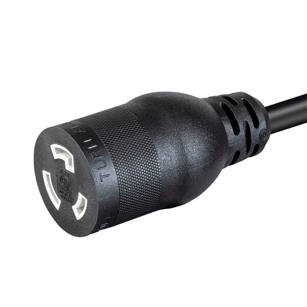 Monoprice Heavy Duty Extension Cord - Locking NEMA L5-20P to NEMA L5-20R_ 12AWG_ - 35065
