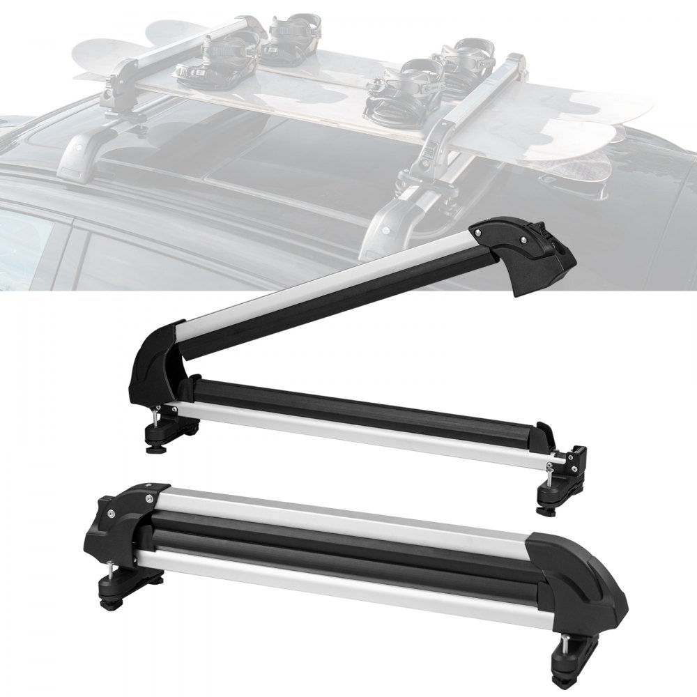 VEVOR Ski Snowboard Roof Rack 31.7" Universal Ski Rack for Car Roof with Lock - HXBCDJQBK640WO7E0V0