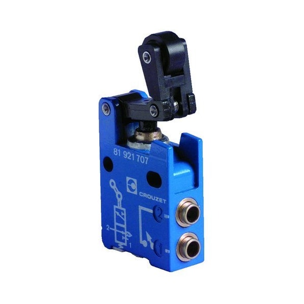 Interruptor de presión Crouzet con salida eléctrica, riel DIN, anulación manual, ATEX - 81513530