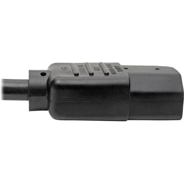 Tripp Lite Heavy Duty Power Cord, C14, C13, 14LA, 10ft - P005-010-14RA