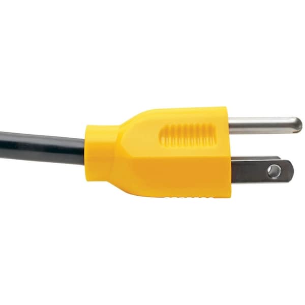 Tripp Lite Power Cord, 5-15P to C13, 10A, 18AWG, 4ft - P006-004-YW