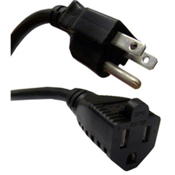 Cable Wholesale Extension Cord, 16 AWG, 16/3, 10 ft - 10W1-04210-16