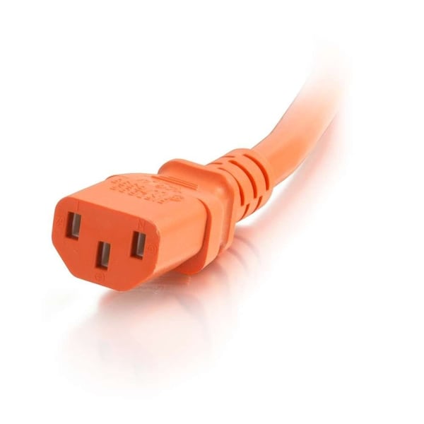 C2G 10Ft C14 To C13 18/3 Sjt Orange - 17518