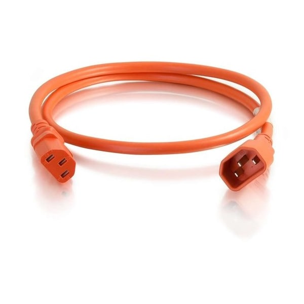 C2G 10Ft C14 To C13 18/3 Sjt Orange - 17518