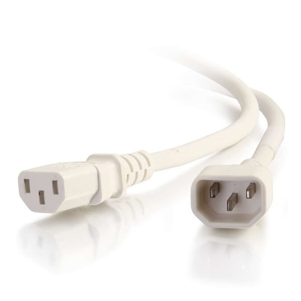C2G 3Ft C14 To C13 18/3 Sjt White - 17491